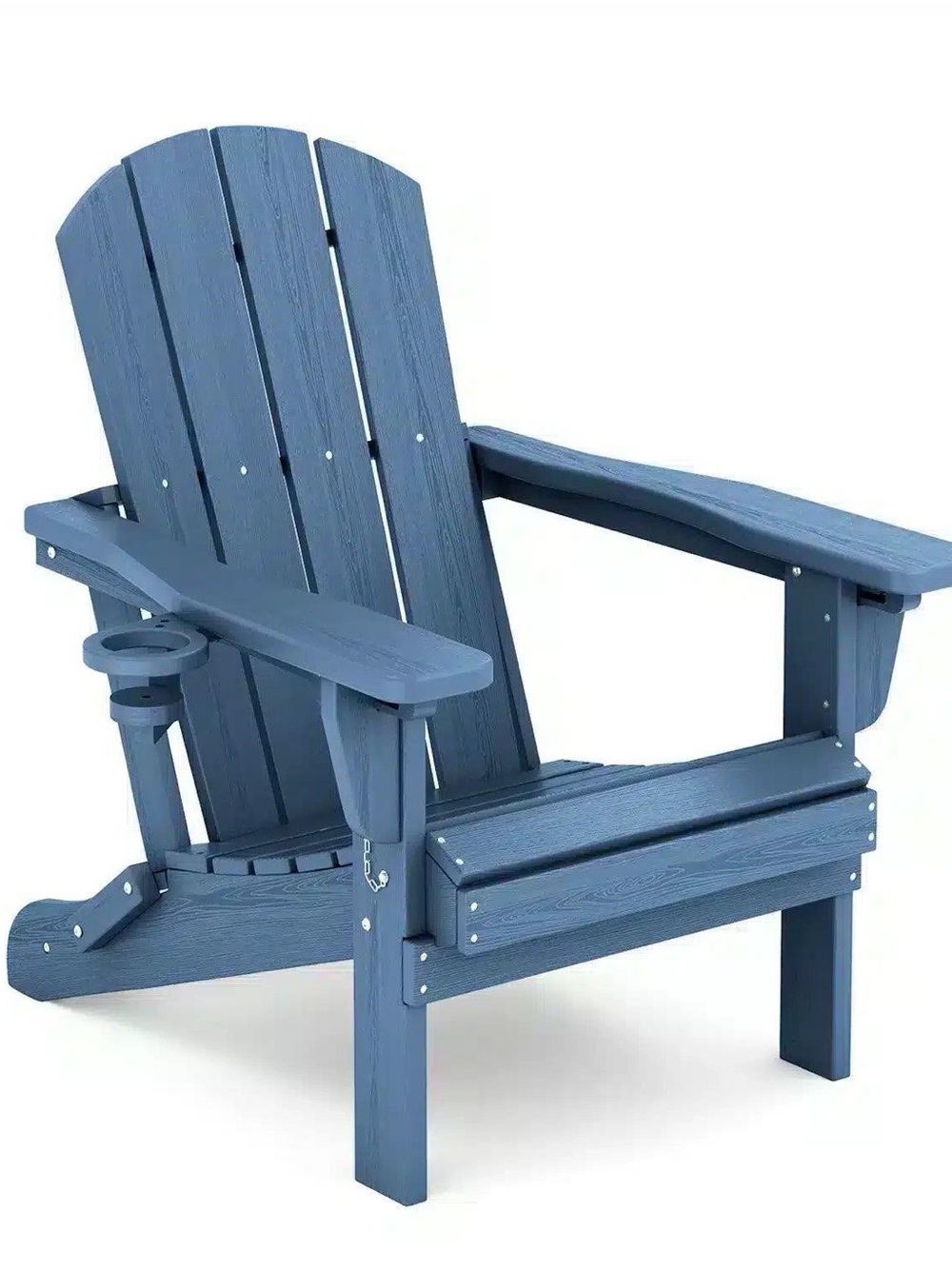 Brand New-Folding
Adirondack Chair with cup adjustable backrest